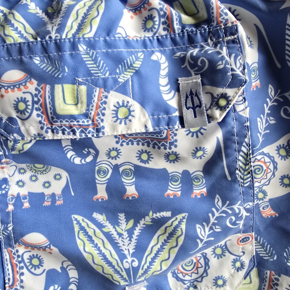 Strong Boalt Boardshort Swim Trunks Elephant Blue Size XL
